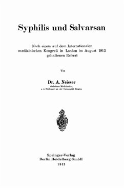 Syphilis und Salvarsan (eBook, PDF) - Neisser, Albert