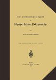Makro- und mikroskopische Diagnostik der Menschlichen Exkremente (eBook, PDF)