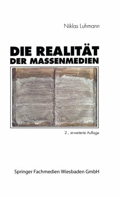 Die Realität der Massenmedien (eBook, PDF) - Luhmann, Niklas