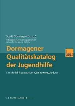 Cover Dormagener Qualitätskatalog der Jugendhilfe (eBook, PDF)