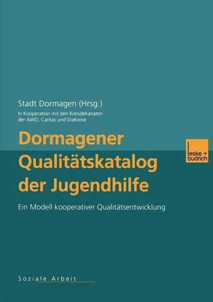 Dormagener Qualitätskatalog der Jugendhilfe (eBook, PDF)