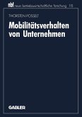 Mobilitätsverhalten von Unternehmen (eBook, PDF)