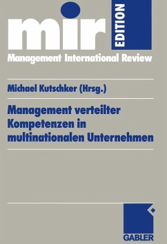 Management verteilter Kompetenzen in multinationalen Unternehmen (eBook, PDF)