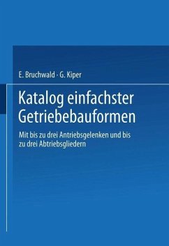 Cover Katalog einfachster Getriebebauformen (eBook, PDF)