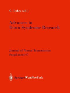 Cover Advances in Down Syndrome Research (eBook, PDF)