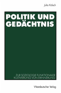 Politik und Gedächtnis (eBook, PDF)