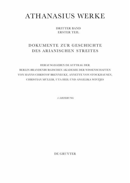 Bis zur Synode von Alexandrien (eBook, ePUB)