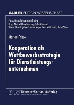 Cover Kooperation als Wettbewerbsstrategie für Dienstleistungsunternehmen (eBook, PDF)