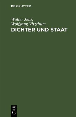 Cover Dichter und Staat (eBook, PDF)
