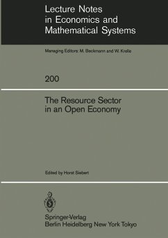 The Resource Sector in an Open Economy (eBook, PDF)