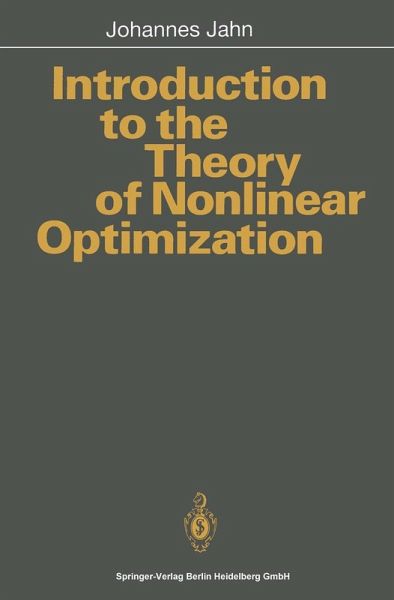 Introduction to the Theory of Nonlinear Optimization (eBook, PDF) Introduction to the Theory of Nonlinear Optimization (eBook, PDF)