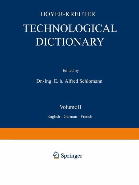 Technological Dictionary (eBook, PDF) Technological Dictionary (eBook, PDF)