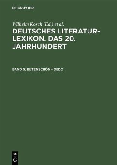 Cover Butenschön - Dedo (eBook, PDF)