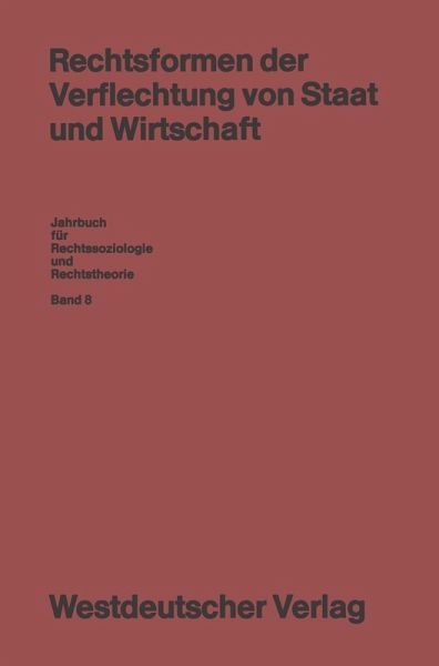 Rechtsformen der Verflechtung von Staat und Wirtschaft (eBook, PDF)