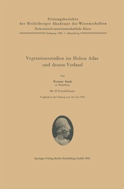 Cover Vegetationsstudien im Hohen Atlas und dessen Vorland (eBook, PDF)