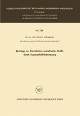 Beiträge zur Konstitution metallischer Stoffe durch Suszeptibilitätsmessung (eBook, PDF)
