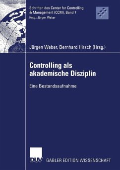 Cover Controlling als akademische Disziplin (eBook, PDF)