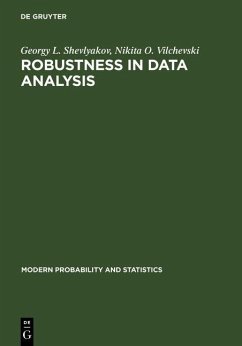 Robustness in Data Analysis (eBook, PDF) - Shevlyakov, Georgy L.; Vilchevski, Nikita O.
