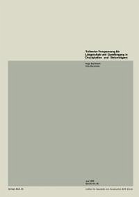 Teilweise Vorspannung für Längsschub in Druckplatten von Betonträgern (eBook, PDF) - Bachmann, H.; Bacchetta
