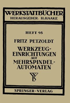 Cover Werkzeugeinrichtungen auf Mehrspindelautomaten (eBook, PDF)