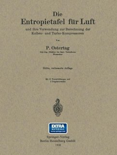 Die Entropietafel für Luft und ihre Verwendung zur Berechnung der Kolben- und Turbo-Kompressoren (eBook, PDF) - Ostertag, Paul
