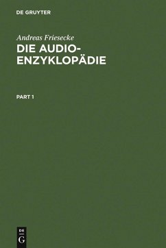 Die Audio-Enzyklopädie (eBook, PDF) - Friesecke, Andreas