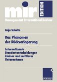 Das Phänomen der Rückverlagerung (eBook, PDF)