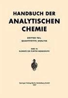 Elemente der Fünften Nebengruppe (eBook, PDF) - Kolmeschate, G. J. van