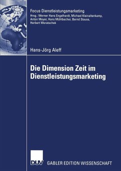 Cover Die Dimension Zeit im Dienstleistungsmarketing (eBook, PDF)