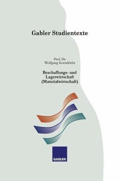 Beschaffungs- und Lagerwirtschaft (Materialwirtschaft) (eBook, PDF) - Korndörfer, Wolfgang