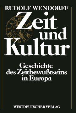 Zeit und Kultur (eBook, PDF)