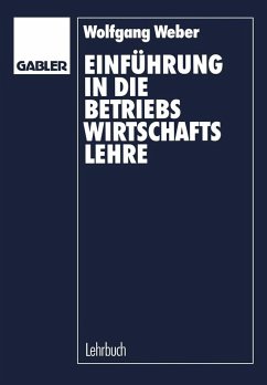 Einführung in die Betriebswirtschaftslehre (eBook, PDF) - Weber, Wolfgang