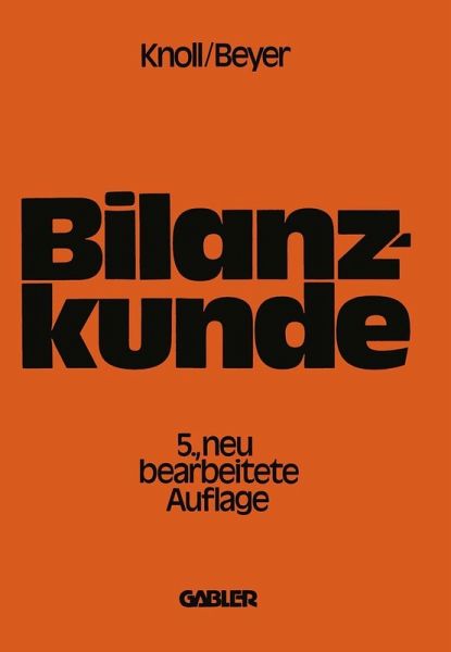 Bilanzkunde mit Grundlagen aus Buchführung und Kostenrechnung (eBook, PDF)