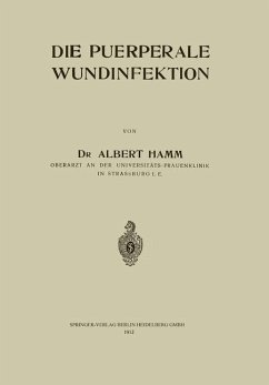 Die Puerperale Wundinfektion (eBook, PDF) - Hamm, Albert