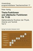 Theta-Funktionen und elliptische Funktionen für TI-59 (eBook, PDF)