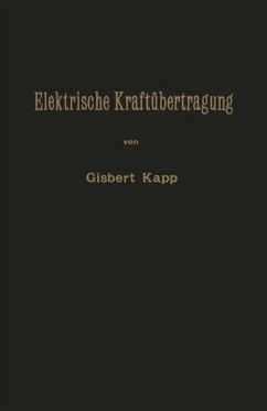 Cover Elektrische Kraftübertragung (eBook, PDF)