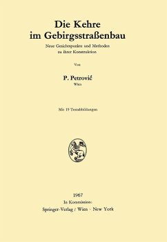 Die Kehre im Gebirgsstraßenbau (eBook, PDF) - Petrovic, Paul