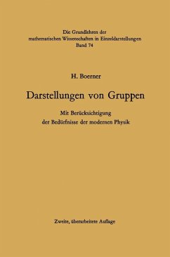 Darstellungen von Gruppen (eBook, PDF) - Boerner, Hermann