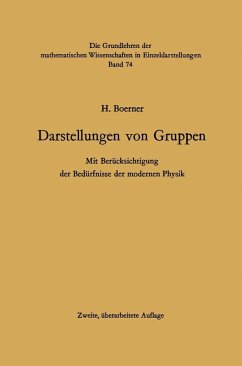 Cover Darstellungen von Gruppen (eBook, PDF)