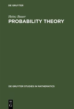 Probability Theory (eBook, PDF) - Bauer, Heinz