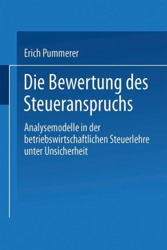 Cover Die Bewertung des Steueranspruches (eBook, PDF)