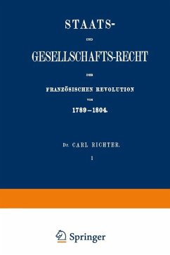 Cover Staats- und Gesellschafts-Recht der Französischen Revolution von 1789-1804 (eBook, PDF)