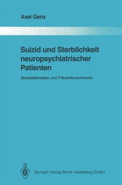 Cover Suizid und Sterblichkeit neuropsychiatrischer Patienten (eBook, PDF)