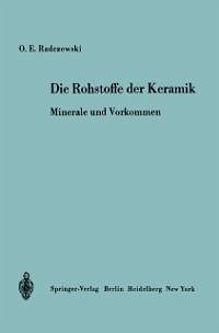 Die Rohstoffe der Keramik (eBook, PDF) - Radczewski, O. -E.