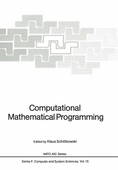 Computational Mathematical Programming (eBook, PDF)