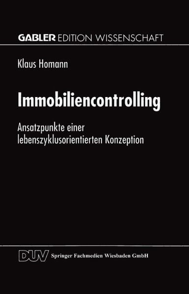 Immobiliencontrolling (eBook, PDF) Immobiliencontrolling (eBook, PDF)