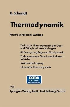 Einführung in die Technische Thermodynamik und in die Grundlagen der chemischen Thermodynamik (eBook, PDF) - Schmidt, Ernst