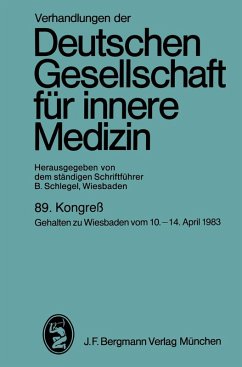 Cover Verhandlungen der Deutschen Gesellschaft für innere Medizin (eBook, PDF)
