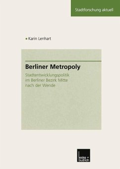 Berliner Metropoly (eBook, PDF) - Lenhart, Karin