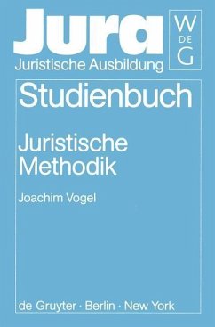 Juristische Methodik (eBook, PDF) - Vogel, Joachim
